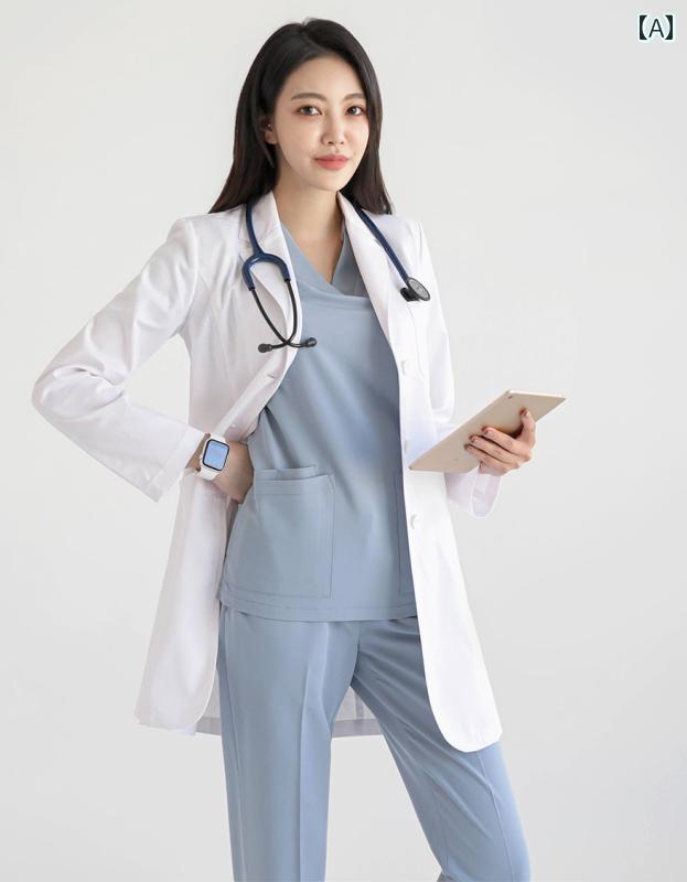 ユニフォーム 制服 お医者さん 舎密学 修める 所 美容院 お医者さん 御前上等 白衣 ロング