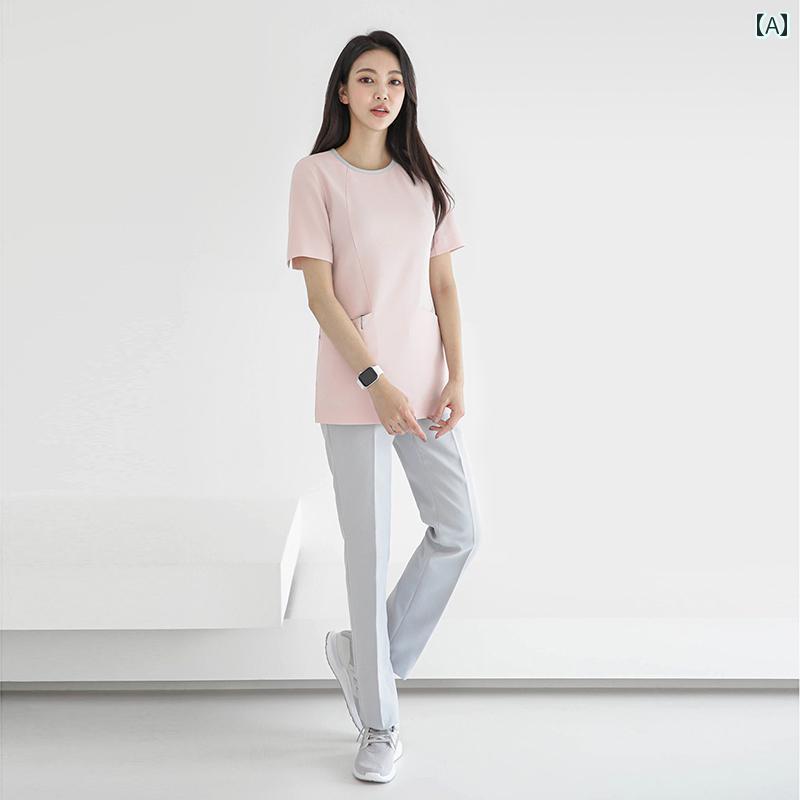 ユニフォーム 制服 室内用便器 服 真っただ中  白衣の天使 服  美容師 背広 韓国 整形 ホスピタル 外科手術 服