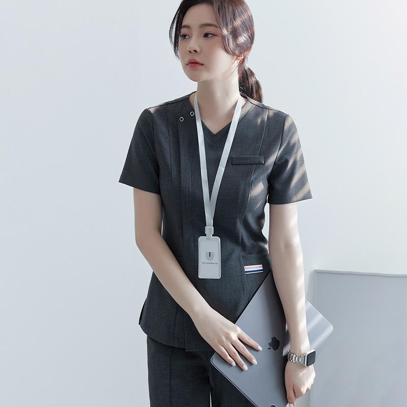 ユニフォーム 制服 新 外科手術 服 室内用便器 服 半袖 お医者さん 服 亭主もち 口 愛玩動物 美容 ホスピタル 室内用便器 服