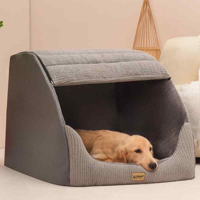 犬 猫 ペット ベッド 寝具 かわいい おしゃれ 小屋 秋冬 暖かい 保温 取り外し 可能 洗濯 洗える ハウス 家 小屋 シンプル