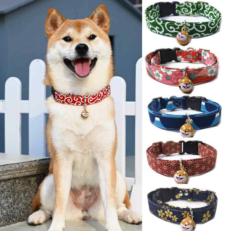 おすすめ 犬 猫 愛玩動物 グッズ 可愛らしい 今めかしい 頸飾り かざり付ける 唐草 和風 和柄 柴犬 呼びりん 鈴 安全性のある バックル 分かりやすい 桜 花 海 波 亀甲 富士山 先んじる 仕掛ける