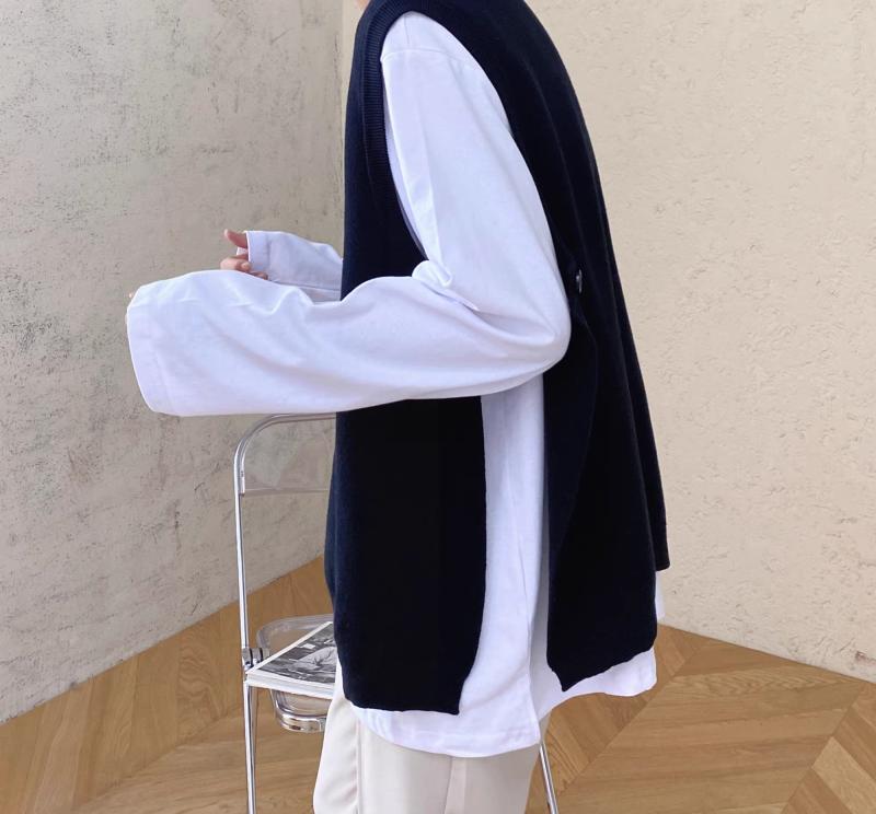 メンズ ファッション 春夏 秋冬 かっこいい オシャレ モテ 男性用 紳士服 服 韓国 シンプル 大人 サイドリット ベト メンズーツ アウター ヒップ ホップ セーター 春秋 カジュアル ボトニング セーター ジャケット