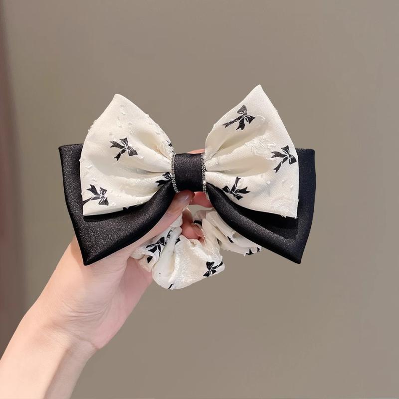 レディース ファッション 女性 かわいい おしゃれ 韓国 高級 ギフト プレゼント アクセサリー ジュエリー 髪飾り ヘア リボン ヘッド バンド ゴム シュシュ バレエコア 大人 上品 シンプル 装飾