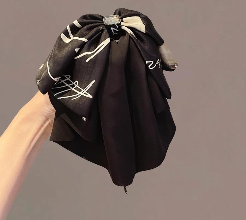 レディース ファッション 女性 かわいい おしゃれ 韓国 高級 ギフト プレゼント アクセサリー ジュエリー 髪飾り ヘア プリント リボン クリップ シンプル クリスタル キラキラ ラインストーン 髪留め 装飾｜YKC8