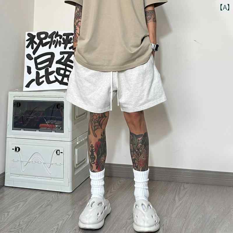 メンズ 流行り物 春夏 秋冬 かっこいい オシャレ モテ 成人男性用 成人男性服  服 韓国 分かりやすい 成年者 アメリカン 表どおり 425 G 甚だしい テリー 綿織物 運動競技 さる股引き メンズ 夏な 籠球 五分丈 心地よい ズボン下 ズボン・パンツ-メンズファッション