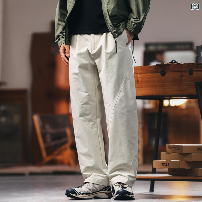 メンズ ファッション 春夏 秋冬 かっこいい オシャレ モテ 男性用 紳士服 服 韓国 シンプル 大人 グリーン ディア アメリカン アウトドア スリープ ルーフ サイクリング カジュアル パンツ メンズ 夏 薄手 ゆったり 登山 ハイキング ストレート アサルト パンツ|YKC8