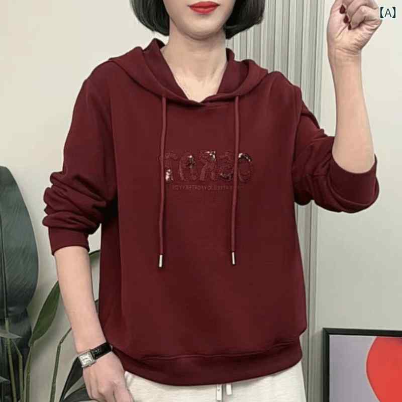 レディース ファッション おしゃれ 春夏 秋 冬 大人 上品 高級 マダム ミス ミセス プレゼント スウェットシャツ 春 秋 スタイルストレート ショルダー ゆったり トップス カジュアル お腹 カバー スリミング 長袖|YKC8