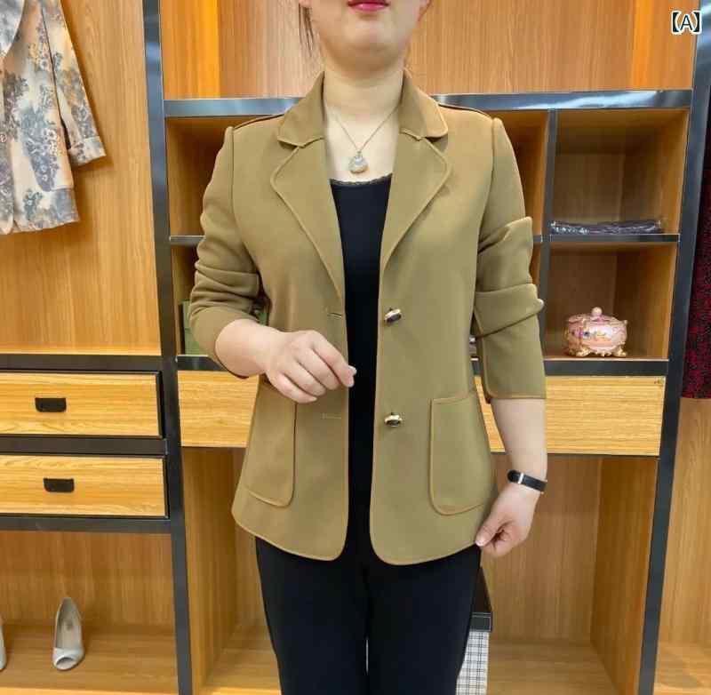 レディース ファッション おしゃれ 春夏 秋　冬 大人 上品 高級 マダム ミス ミセス プレゼント 春　スタイル　ジャケット　ショート　スーツ　女性用　ジャケット　女性用　春　秋　洋風　トップス｜YKC8