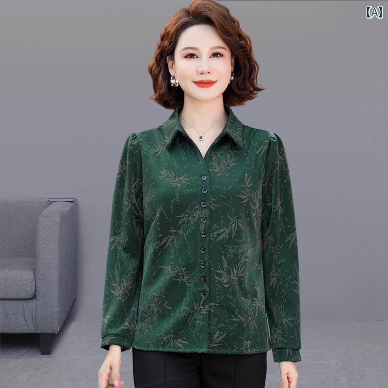 レディース ファッション おしゃれ 春夏 秋 冬 大人 上品 高級 マダム ミス ミセス プレゼント 秋 ママ ファッション シャツ 薄手 ジャケット 婦人服 おしゃれ 長袖 トップス ツーピース スーツ|YKC8