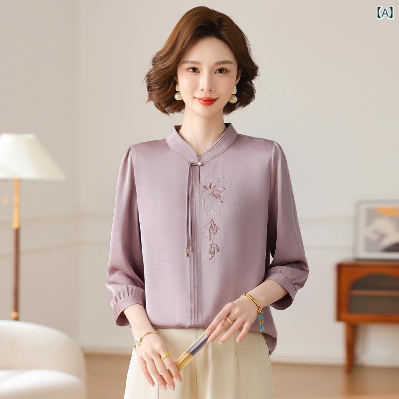 レディース ファッション おしゃれ 春夏 秋 冬 大人 上品 高級 マダム ミス ミセス プレゼント 婦人服 洋風 母 夏服 半袖 シフォンブラウス おしゃれ 半袖 トップス ツーピース スーツ|YKC8