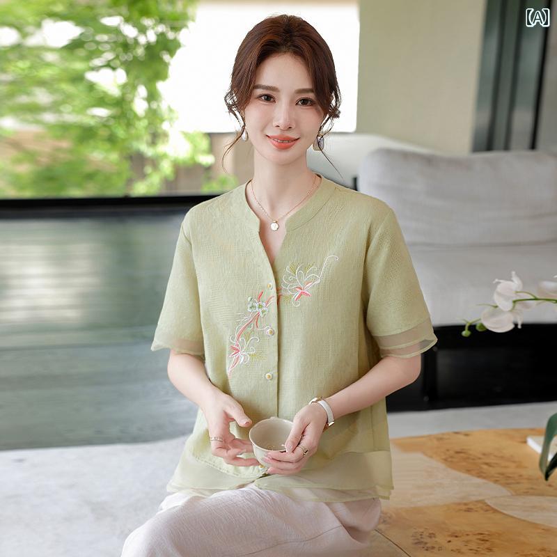レディース ファッション おしゃれ 春夏 秋 冬 大人 上品 高級 マダム ミス ミセス プレゼント ママ 夏服 半袖 シャツ 女性 夏服 トップス パンツ ツーピース スーツ|YKC8