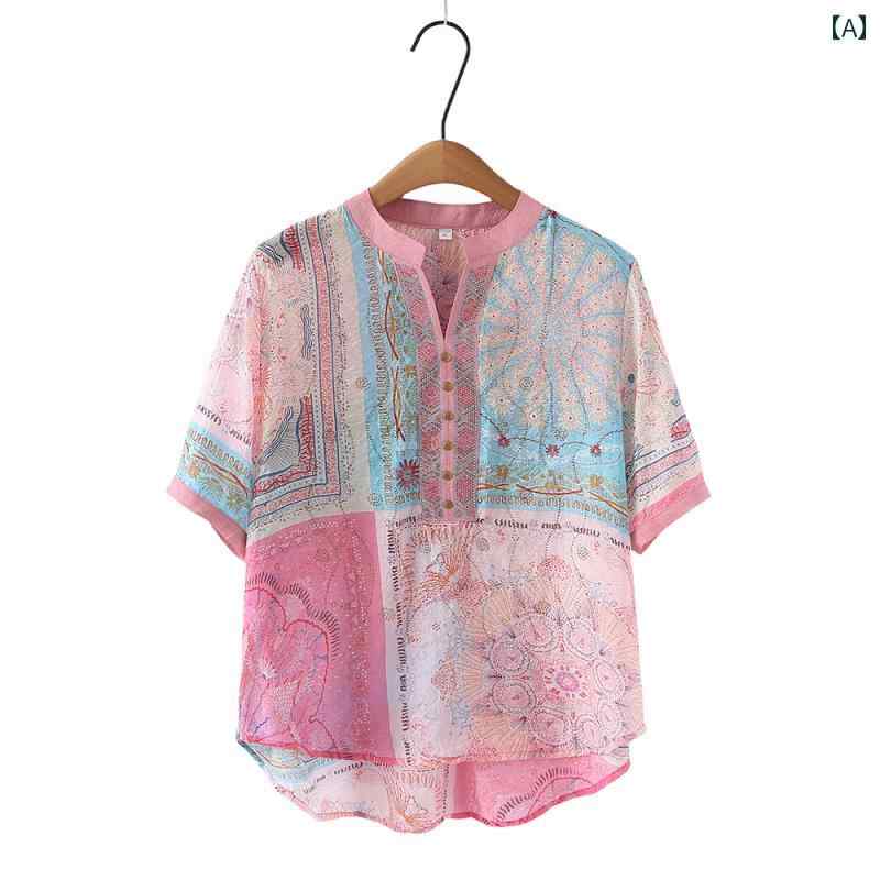 レディース ファッション おしゃれ 春夏 秋　冬 大人 上品 高級 マダム ミス ミセス プレゼント ママ　夏　スーツ　半袖　T　シャツ　痩せた　若々しい　女性　服　女性　夏　ファッション　花　トップ