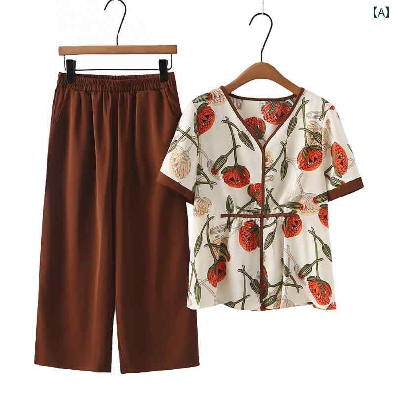 レディース ファッション おしゃれ 春夏 秋 冬 大人 上品 高級 マダム ミス ミセス プレゼント 母 日 ママ 夏服 半袖 T シャツ 女性 服 若々しい 女性 服 薄手 シフォンシャツ|YKC8
