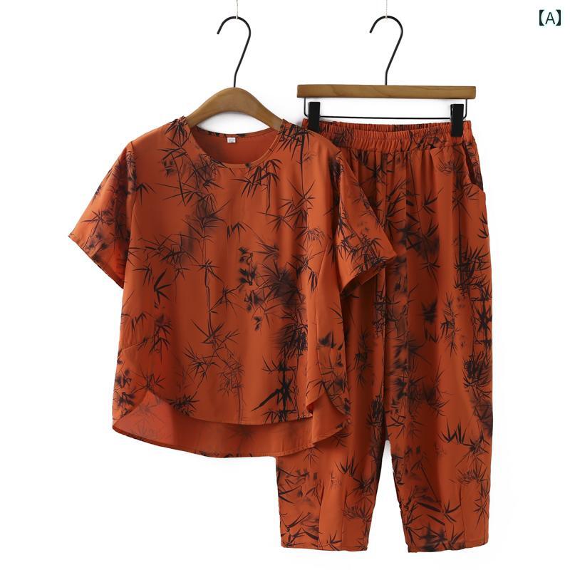 レディース ファッション おしゃれ 春夏 秋　冬 大人 上品 高級 マダム ミス ミセス プレゼント ママ　夏服　服　女性おばあちゃんおばあちゃん　母　日　半袖　T　シャツ｜YKC8