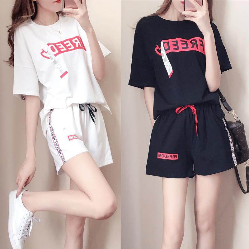 レディース ファッション おしゃれ 春夏 秋　冬 大人 上品 高級 マダム ミス ミセス プレゼント 春夏　韓国　ファッション　ゆったり　半袖　大きいサイズ　ショート　パンツ　ランニング　ツーピース　　新型｜YKC8