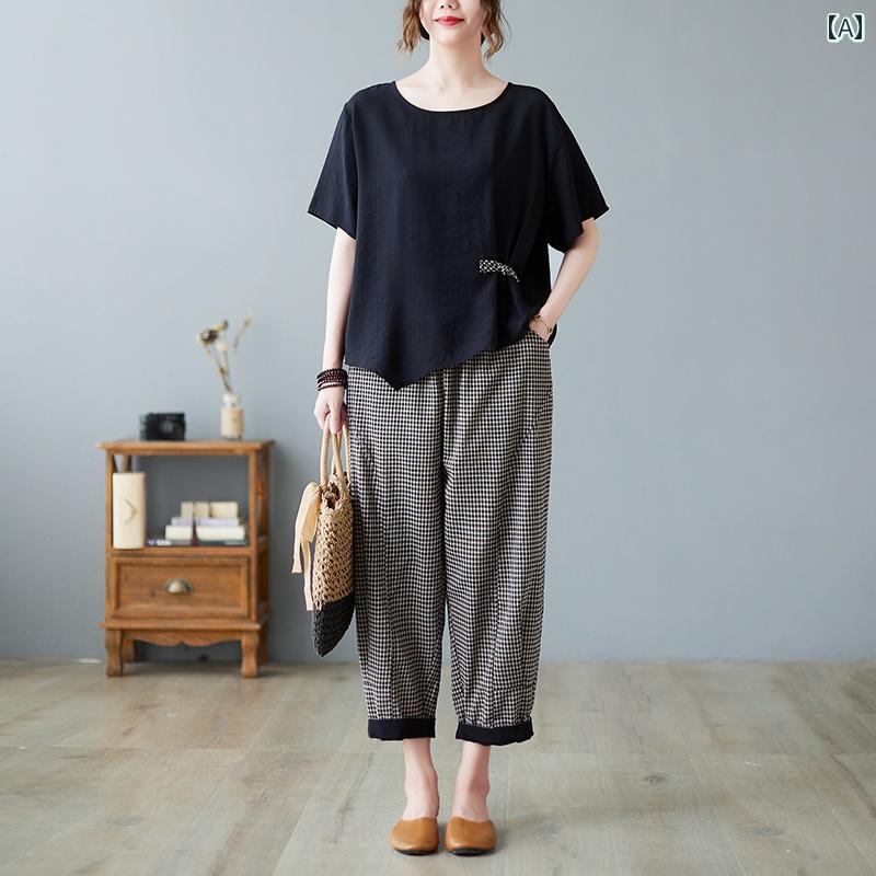 レディース ファッション おしゃれ 春夏 秋　冬 大人 上品 高級 マダム ミス ミセス プレゼント 女性　夏　スーツ　　夏　スタイル　　不規則　大きいサイズ　カジュアル　ツーピース　スーツ 6,572円