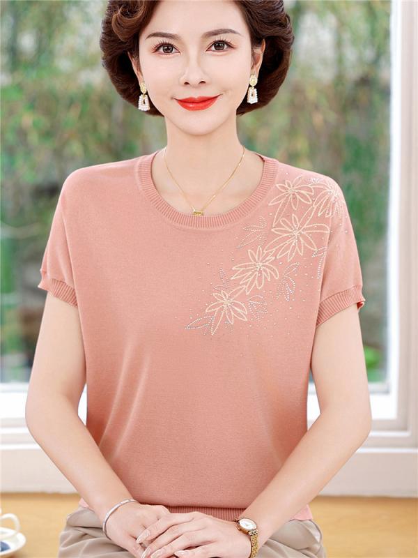 レディース ファッション おしゃれ 春夏 秋 冬 大人 上品 高級 マダム ミス ミセス プレゼント ママ 夏 用 冷感 T シャツ 小さめ シャツ 女性用 洋風 夏 スーツ 薄手 ゆったり トップス 5,880円