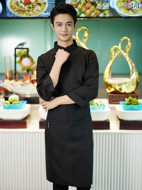 ユニフォーム  制服 泊まり 御前上等 料理人  長袖 泊まり 食べ物屋 ベーキング 西洋菓子 御厨子所 料理人 服