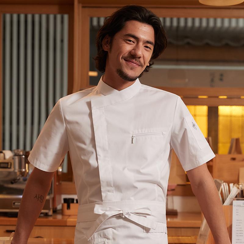 ユニフォーム 制服 ユニフォーム 料理人 半袖 御前上等 メンズ 勝手もと ケータリング 洋食 食べ物屋 ベーキング ペストリー 夏 料理人 服 長袖