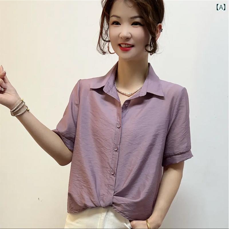レディース ファッション 春夏 秋冬 オシャレ かわいい 韓国 女性 夏 スタイリッシュ 半袖 トップス ｜YKC8