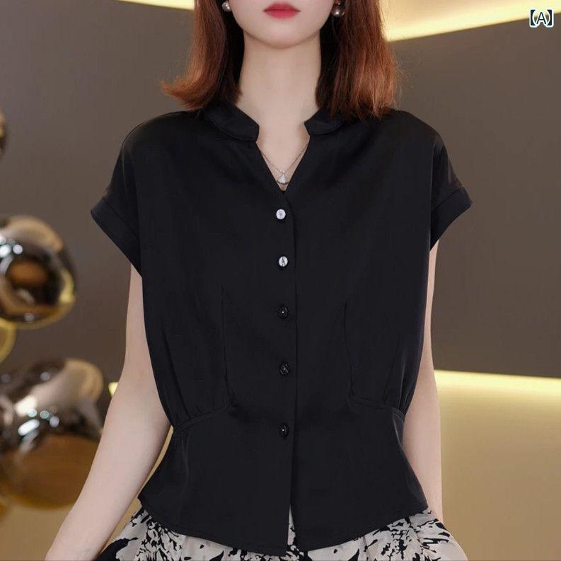 レディース ファッション 春夏 秋冬 オシャレ かわいい 韓国 半袖T 夏風快適小 無地 トップス｜YKC8