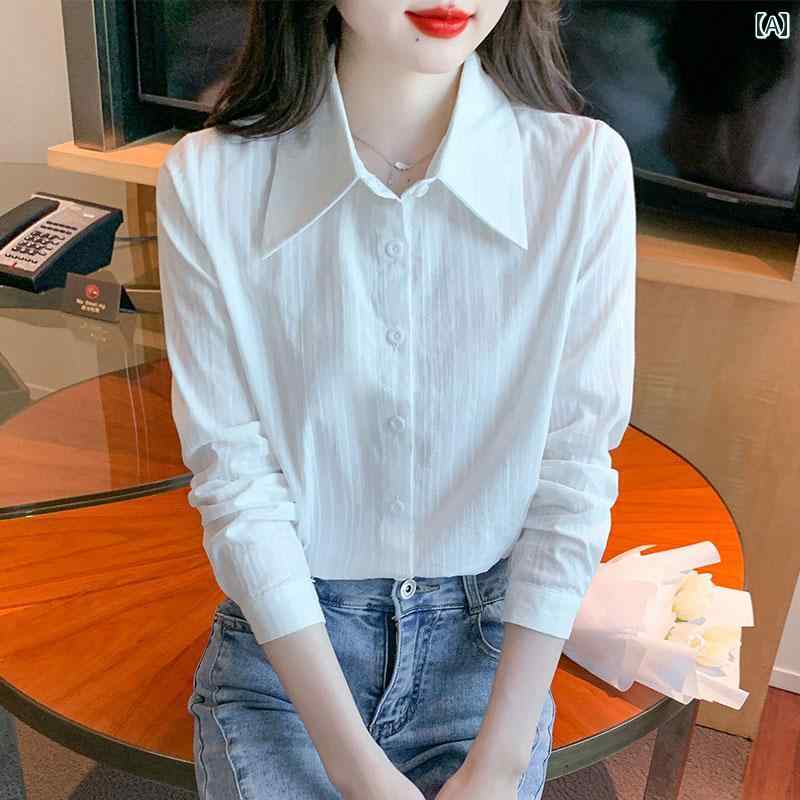 レディース ファッション 春夏 秋冬 オシャレ かわいい 韓国 色 コットン 春 カーディガン 綿長袖T|YKC8