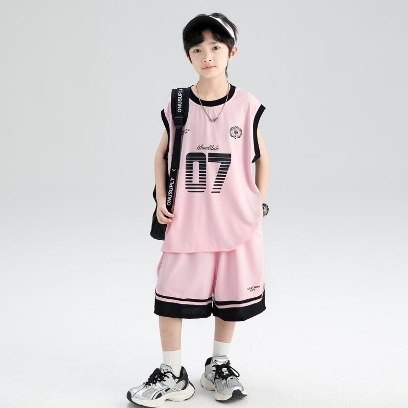 春夏 秋冬 キッズ 子供 ベビー 赤ちゃん ファッション おしゃれ かわいい かっこいい 男 女 韓国 男子 夏用 ノースリーブ 夏用 バスケットボール 高校生 子供用 クール 男子用 薄手 スポーツ