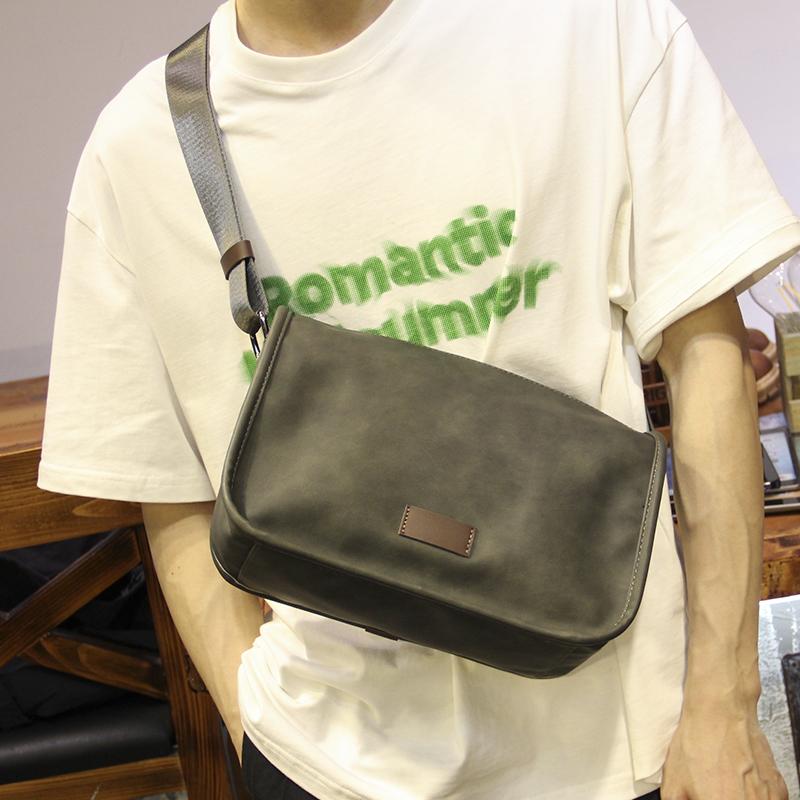 メンズ ファッション 春夏 秋冬 かっこいい オシャレ モテ ショルダー 夏 サイクリング クロス ボディ 小さい スクエア シンプル メッセンジャー大容量
