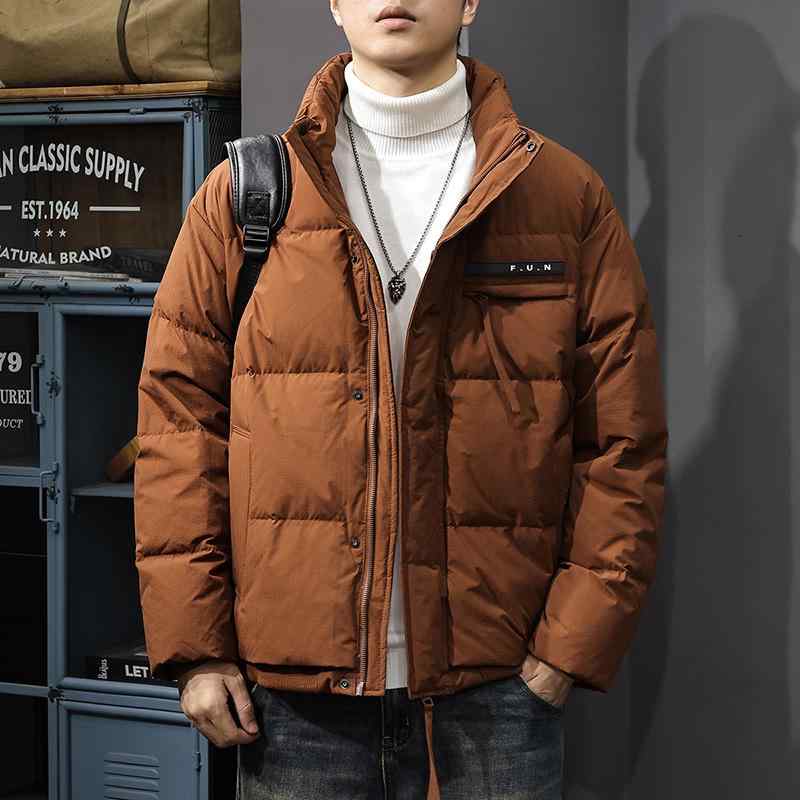 メンズ ファッション 春夏 秋冬 かっこいい オシャレ モテ 男性用 紳士服 服 韓国 シンプル 大人 アメリカン アウトドア 機能性 ワークウェア ダウン ジャケット スタンドカラー コート ゆる ふわ あったか パン コート