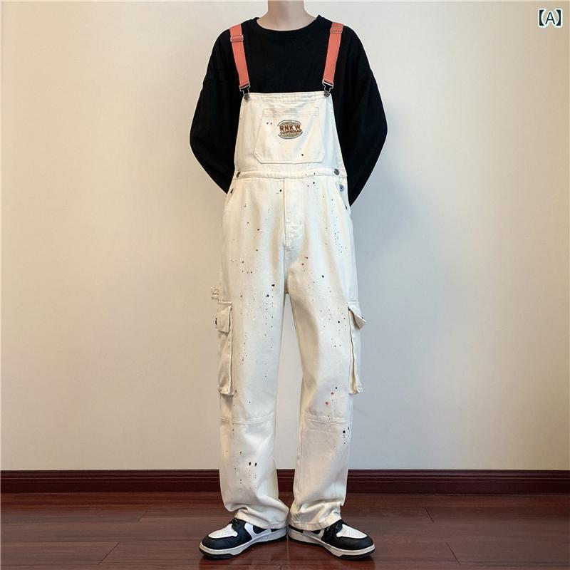 メンズ 流行り物 春夏 秋冬 かっこいい オシャレ モテ 成人男性用 成人男性服  服 韓国 分かりやすい 成年者 秋な スプラッシュ ジーンズ大層らしい櫂 メンズ 大層らしい 大きさ 韓国 表現スタイル レトロ アメリカン 大層らしい 櫂 ズボン下