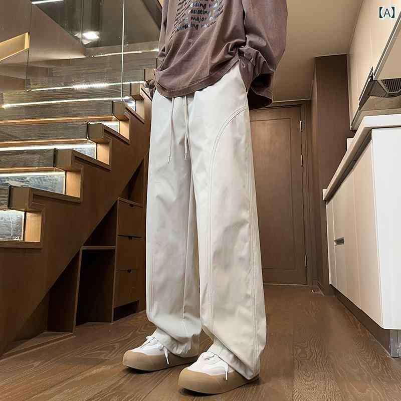 メンズ ファッション 春夏 秋冬 かっこいい オシャレ モテ 男性用 紳士服 服 韓国 シンプル 大人 アメリカン カジュアル パンツ ストリート 防水 アサルト パンツ 大きいサイズ ストレート ワイド レッグ パンツ