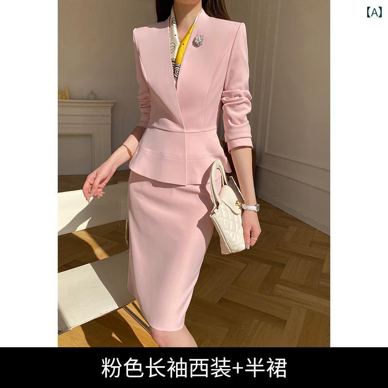 レディース ファッション おしゃれ 春夏 秋 冬 大人 上品 高級 マダム ミス ミセス プレゼント 婦人服 母 母 腹部 カバー 上品 スーツ カジュアル スリム スカート 制服|YKC8