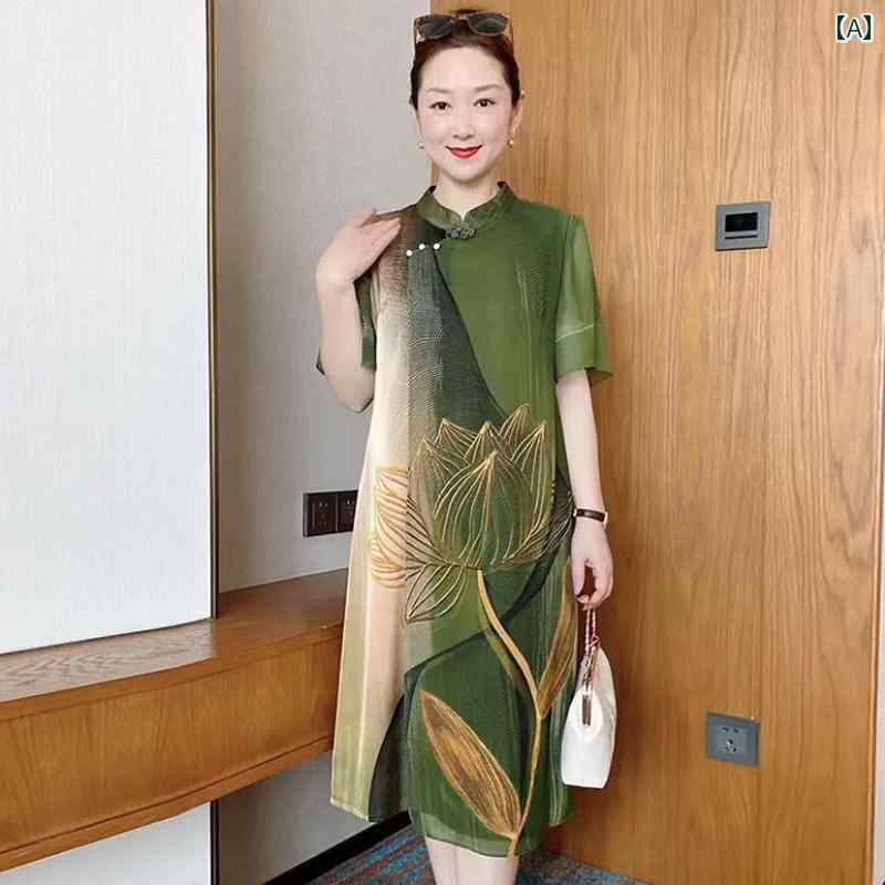 レディース ファッション おしゃれ 春夏 秋 冬 大人 上品 高級 マダム ミス ミセス プレゼント 婦人服 母 母上品 ドレスシフォンスカート サマー ロング スカート|YKC8