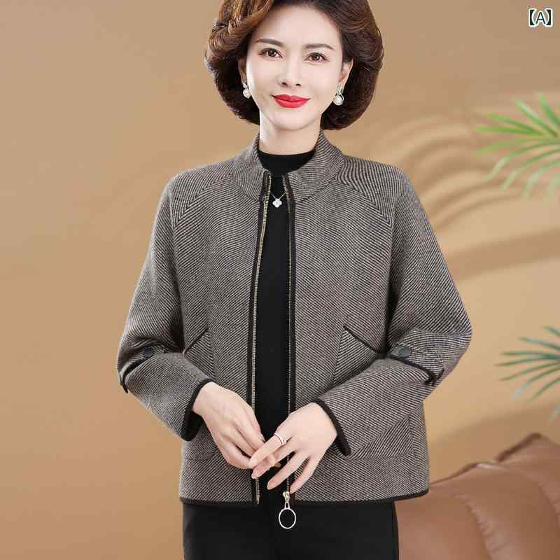 レディース ファッション おしゃれ 春夏 秋　冬 大人 上品 高級 マダム ミス ミセス プレゼント 婦人服　母 　コート　母　スプリング服　ジャケット　トップス　カーディガン　スーツ