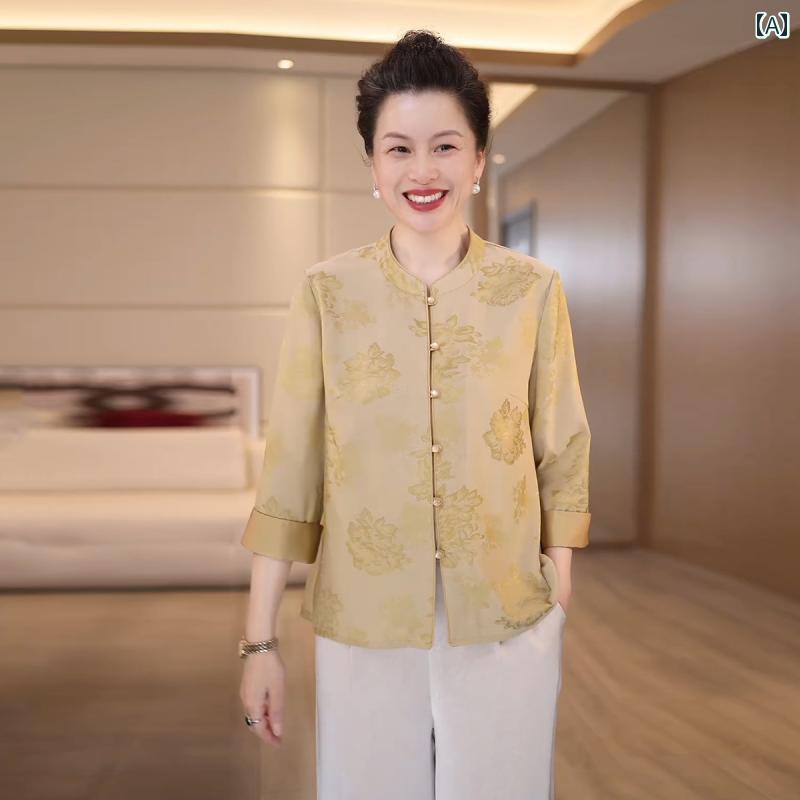 レディース ファッション おしゃれ 春夏 秋　冬 大人 上品 高級 マダム ミス ミセス プレゼント 婦人服　母 2025年の新 ママの 春夏 ファッション スーツ 西洋 女性 ゆったり ツーピース スーツ スリムトップス パンツ