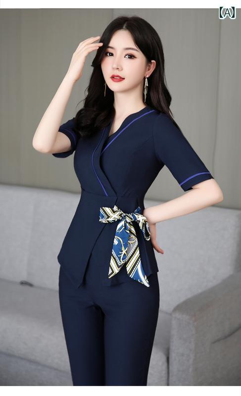 レディース ファッション おしゃれ 春夏 秋　冬 大人 上品 高級 マダム ミス ミセス プレゼント 婦人服　母 春夏 専門 職 服 美容師 KTV 健康 足 湯 足 湯 マッサージ 技術者 足 湯 マッサージ 6,451円