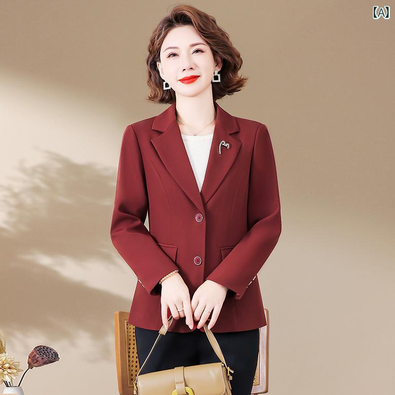 レディース ファッション おしゃれ 春夏 秋　冬 大人 上品 高級 マダム ミス ミセス プレゼント 婦人服　母 上品母　コート　　小さい　スーツ　トップス｜YKC8