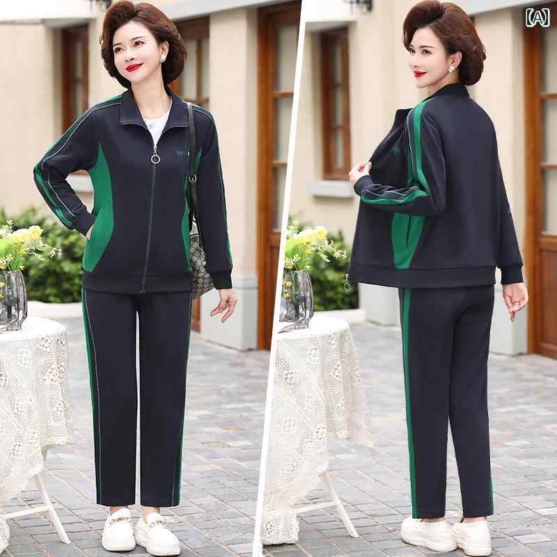 レディース ファッション おしゃれ 春夏 秋　冬 大人 上品 高級 マダム ミス ミセス プレゼント 婦人服　母 母上品　カジュアル　スポーツウェア　スーツ　ジャケット　セット　スーツ