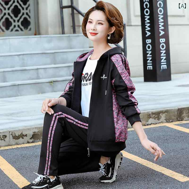 レディース ファッション おしゃれ 春夏 秋　冬 大人 上品 高級 マダム ミス ミセス プレゼント 婦人服　母 ファッション カジュアル スポーツウェア スーツ 女性 2025 春秋 ツーピース スリーピーススーツ