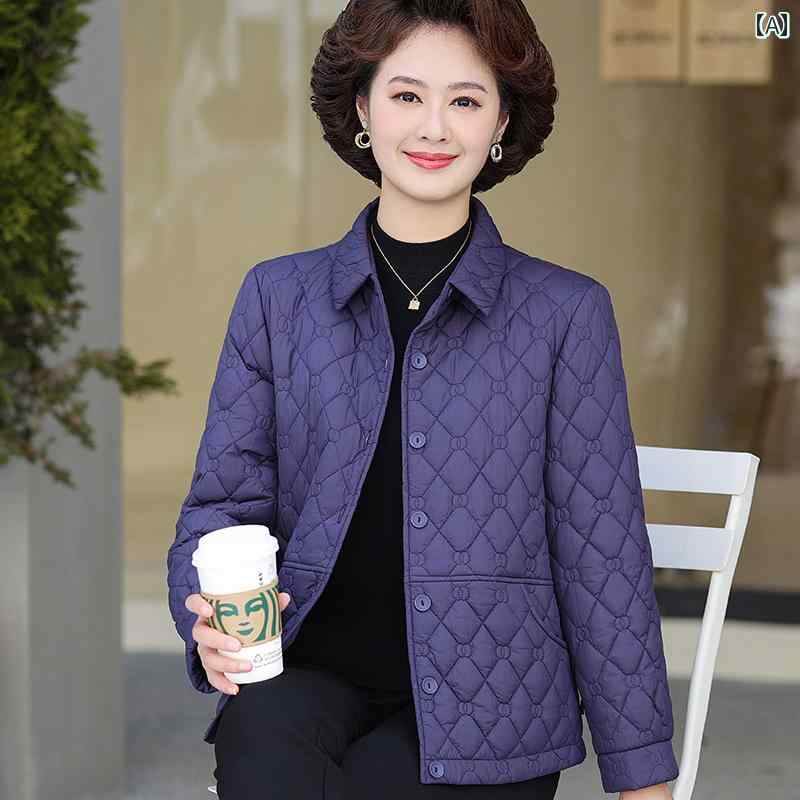 レディース ファッション 春夏 秋冬 かわいい オシャレ ママ　スタイリッシュ　綿入　ジャケット　　暖かい　綿入　コート
