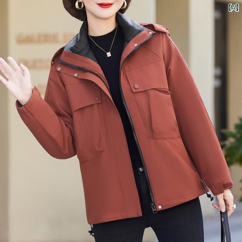 レディース 流行り物 春夏 秋冬 可愛らしい オシャレ 韓国 御っ母さん 今めかしい 防風 綿入り口・入口 厚地の外套 生あたたかい 綿入り口・入口 上衣