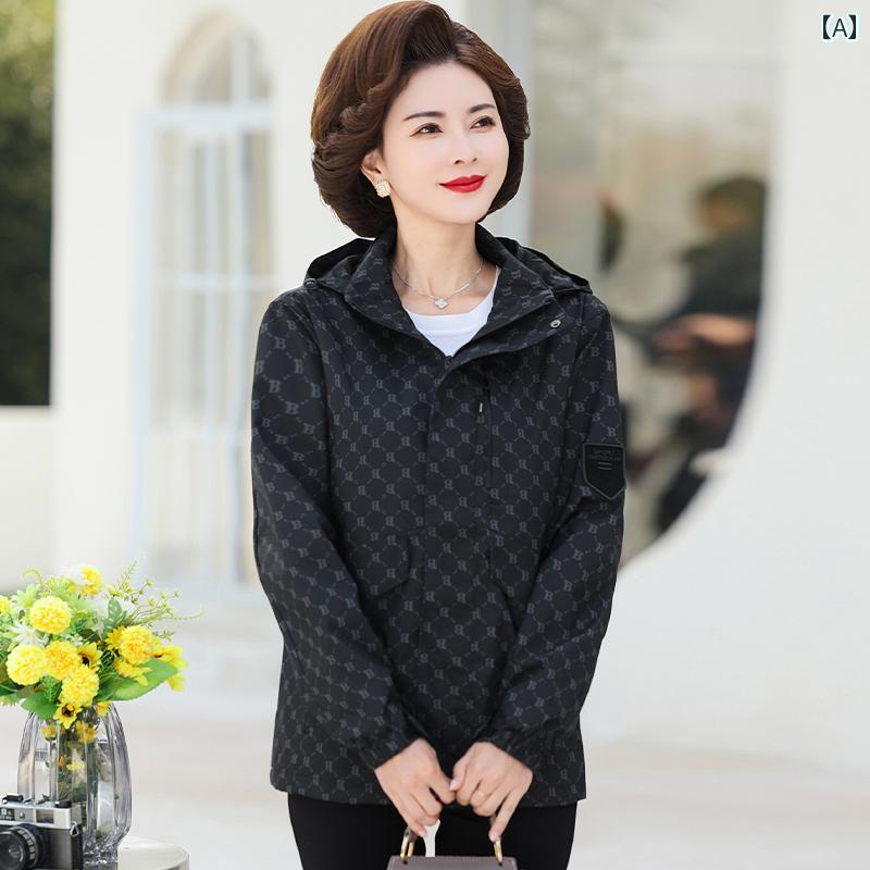 レディース 流行り物 春夏 秋冬 可愛らしい オシャレ 韓国 御っ母さん 心地好い ゆったり 大きめ 大きさ ウィンドブレーカー 遊撃手 上衣
