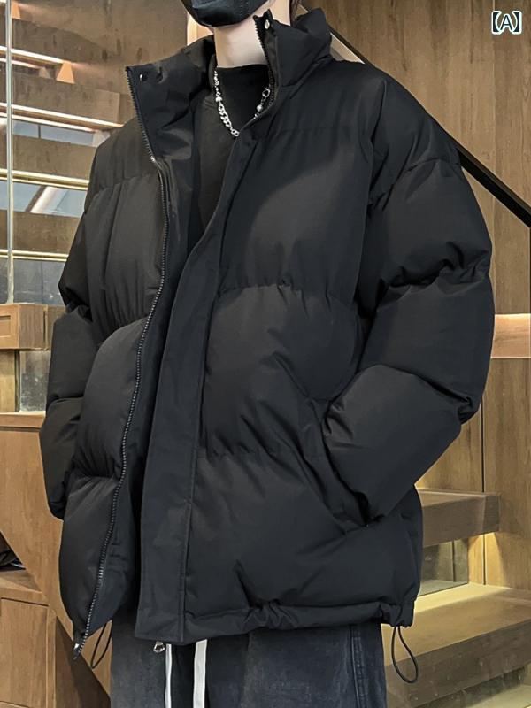 メンズ ファッション 春夏 秋冬 かっこいい オシャレ モテ 男性用 紳士服 服 韓国 シンプル 大人 厚手中綿　ジャケット　韓国　フィット　　綿入り　トップス｜YKC8