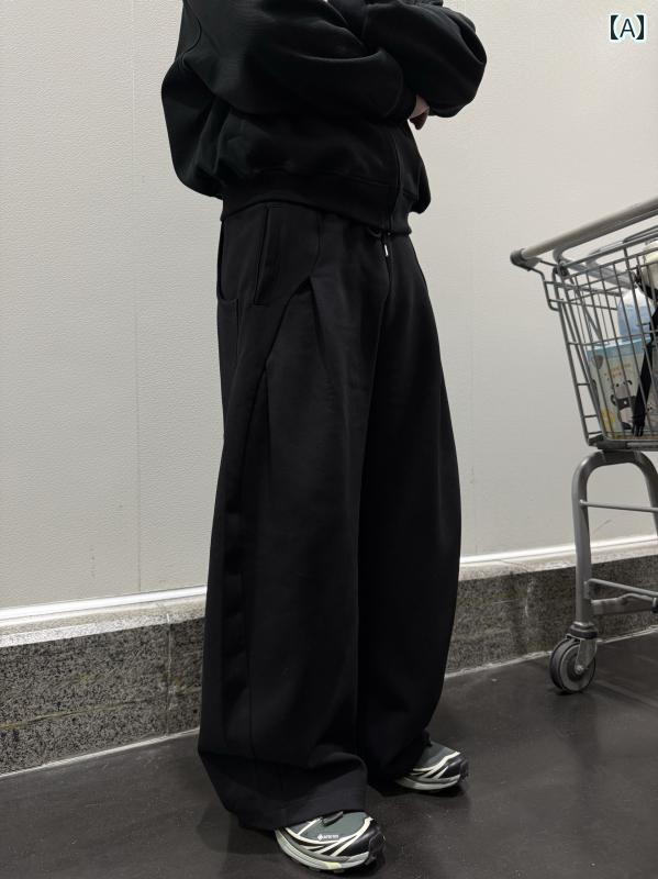 メンズ ファッション 春夏 秋冬 かっこいい オシャレ モテ 男性用 紳士服 服 韓国 シンプル 大人 フィット　通気性　ストレート　レッグ　スウェットパンツ　スポーツ　パンツ　コットン