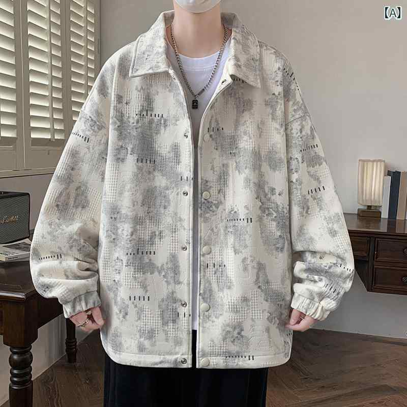 メンズ ファッション 春夏 秋冬 かっこいい オシャレ モテ 男性用 紳士服 服 韓国 シンプル 大人 メンズカジュアル ジャケット ティーンエイジャースタイリッシュアウターウェア|YKC8