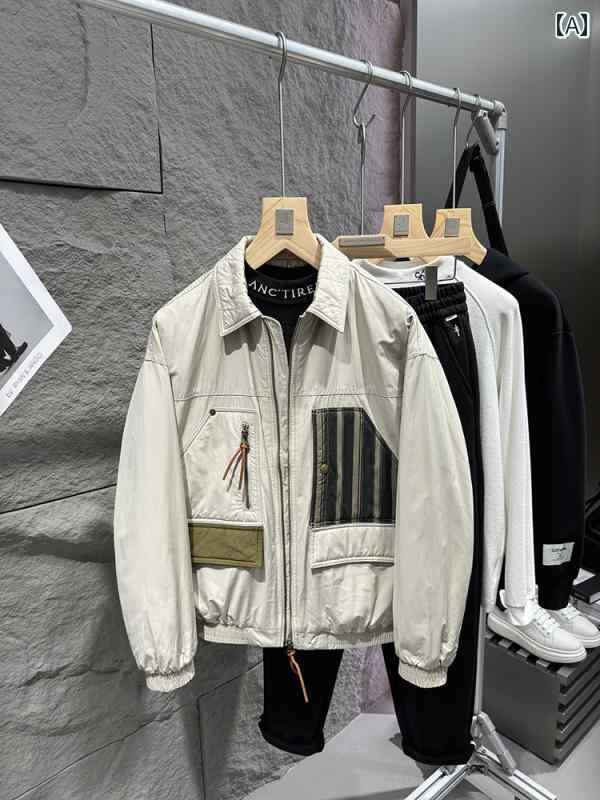 メンズ ファッション 春夏 秋冬 かっこいい オシャレ モテ 男性用 紳士服 服 韓国 シンプル 大人 メンズ ダウン ジャケット |YKC8