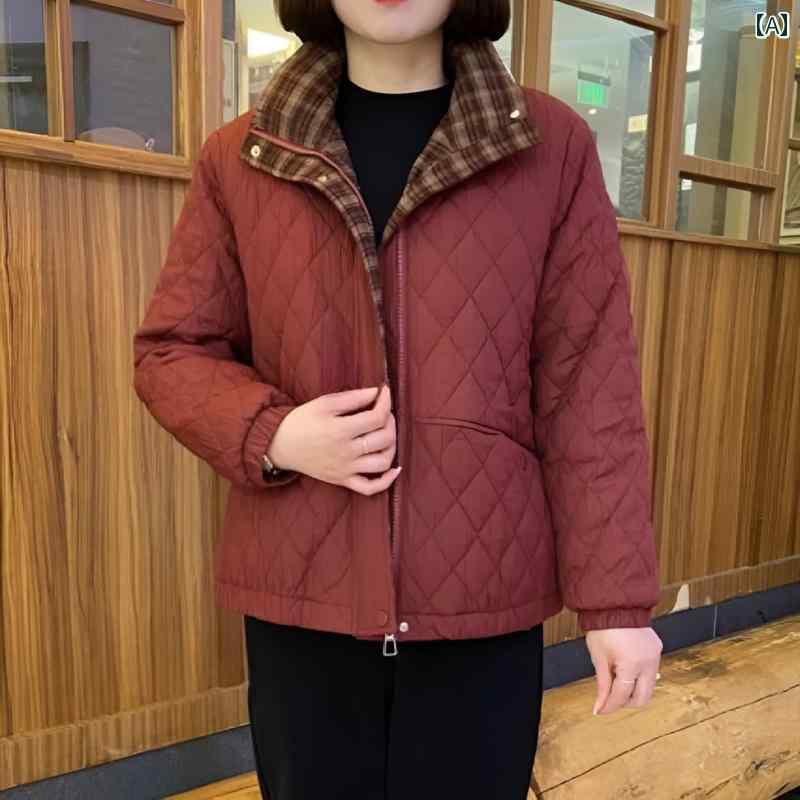 レディース 流行り物 春夏 秋冬 可愛らしい オシャレ 韓国 御っ母さん  遊撃手 丈中綿 厚地の外套 裏起毛 朦々たる 厚地の外套