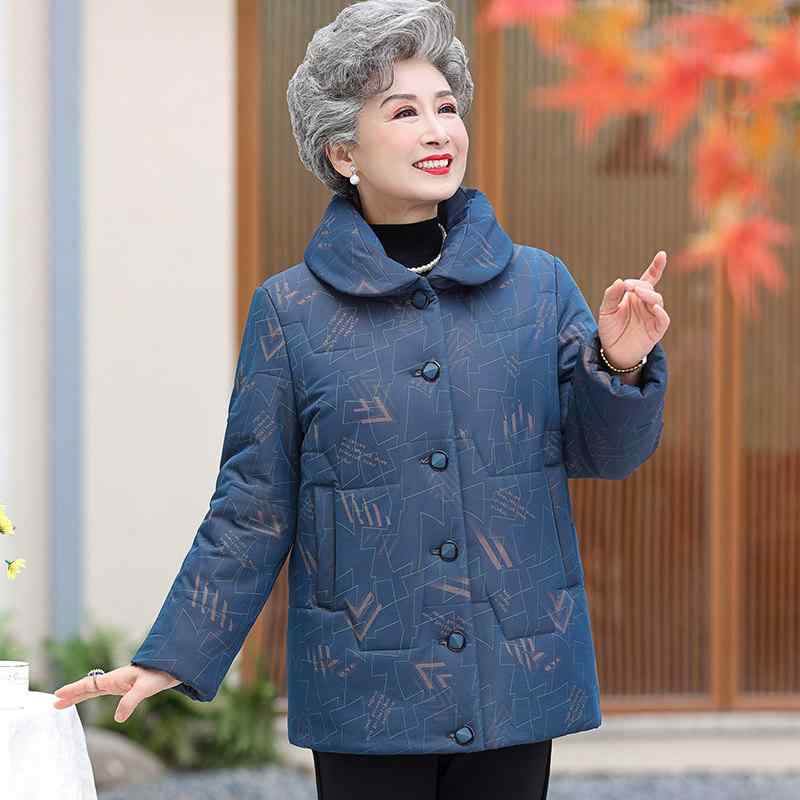 レディース 流行り物 春夏 秋 冬 可愛らしい オシャレ 韓国 成人女性綿入り口・入口 厚地の外套 朦々たる 綿入り口・入口 上衣おお祖母ちゃん厚地の外套 母綿入り口・入口 厚地の外套
