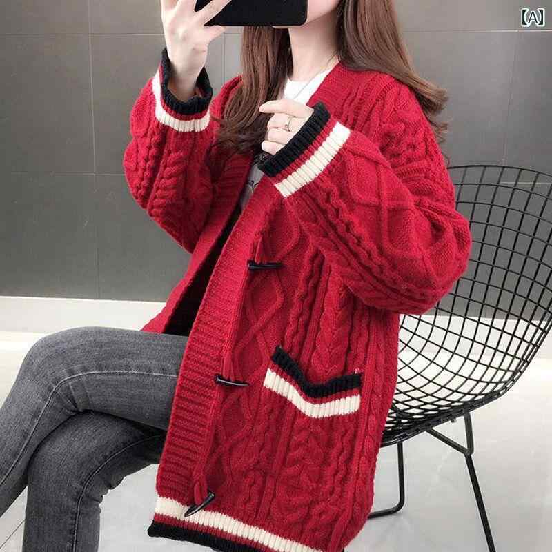 レディース ファッション 春夏 秋冬 かわいい オシャレ 韓国 服ニットカーディガン リラックス セーター コート アウター|YKC8