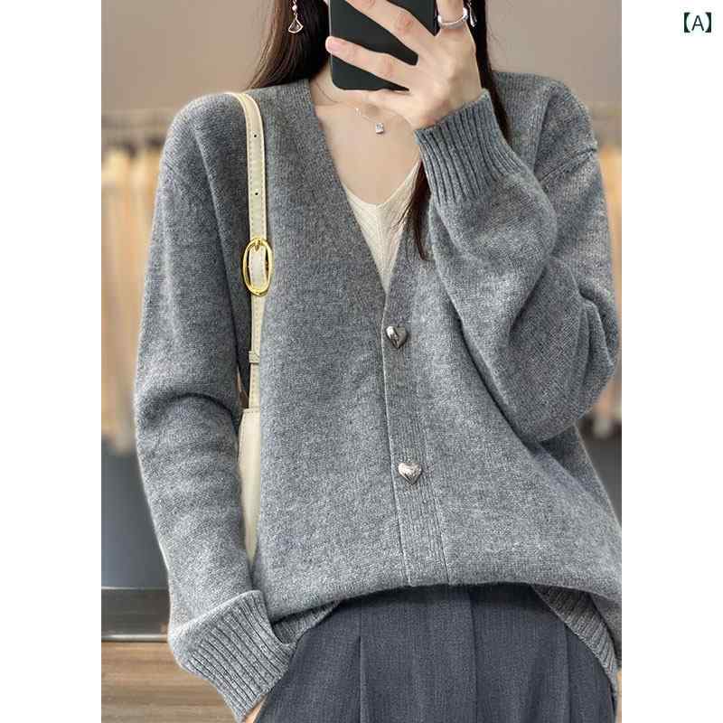 レディース ファッション 春夏 秋冬 かわいい オシャレ 韓国 ニットカーディガン　セーター　コート　快適　スタイリッシュ　トップス